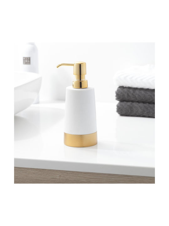 Sealskin Glossy Επιτραπέζιο Dispenser Πλαστικό Λευκό 250ml