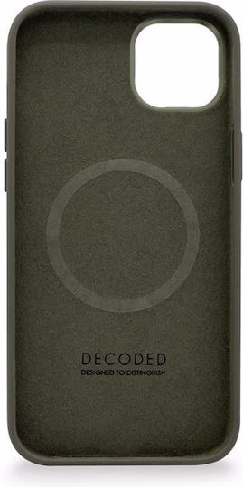 Decoded Back Cover Silicon Verde (iPhone 14 Plus)