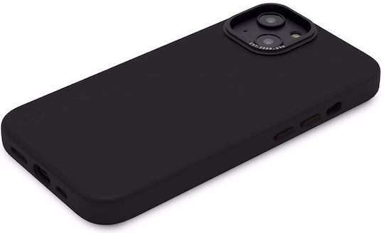 Decoded Leather Back Cover Δερματίνης Μαύρο (iPhone 14 Plus)
