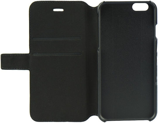 BMW Book Δερματίνης Μαύρο (iPhone 6/6s)