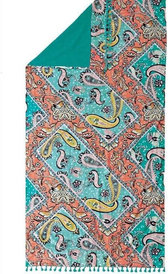 Kentia Maitai Πετσέτα Microfiber Σώματος Διπλής Όψεως Πράσινη 90εκ.