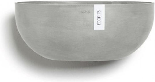 Ecopots Sofia Wall Саксия Тоалетна Пластмаса Сив
