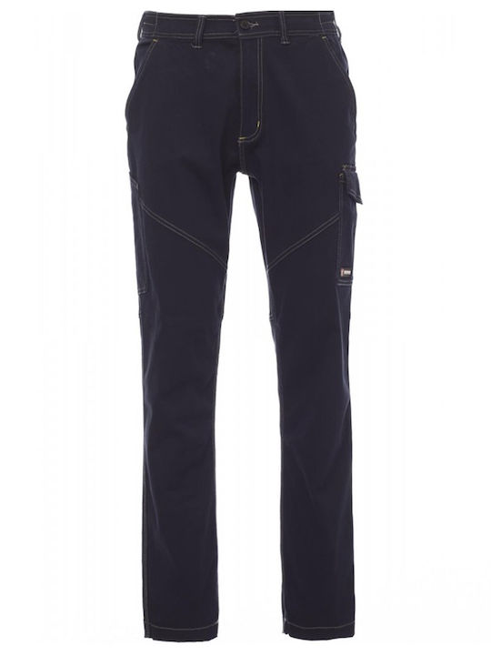 Payper Worker Stretch Work Trousers Navy Blue