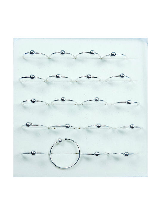 Nose Earring Hoop made of Silver