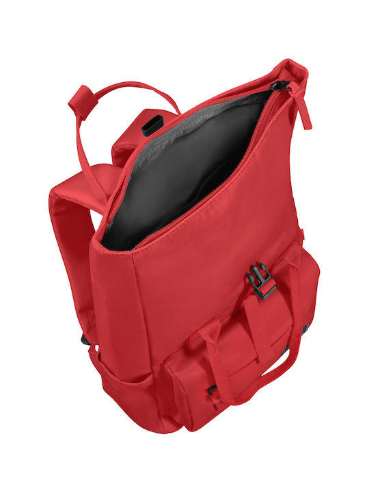 American Tourister UrbanGroove Piele Rucsac Roșu 17lt