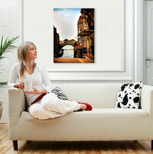 Glas Gemälde 60x80 cm