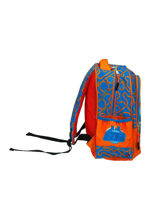 Gim Hot Wheels Schulranzen Rucksack Kindergarten Mehrfarbig