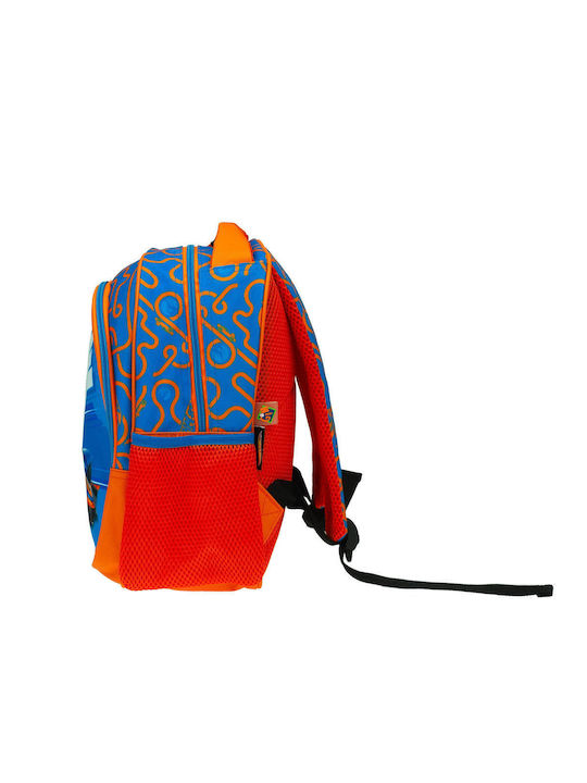 Gim Hot Wheels Kindergarten Backpack with Water Bottle Holder Multicolour 12L 25 x 15 x 30cm