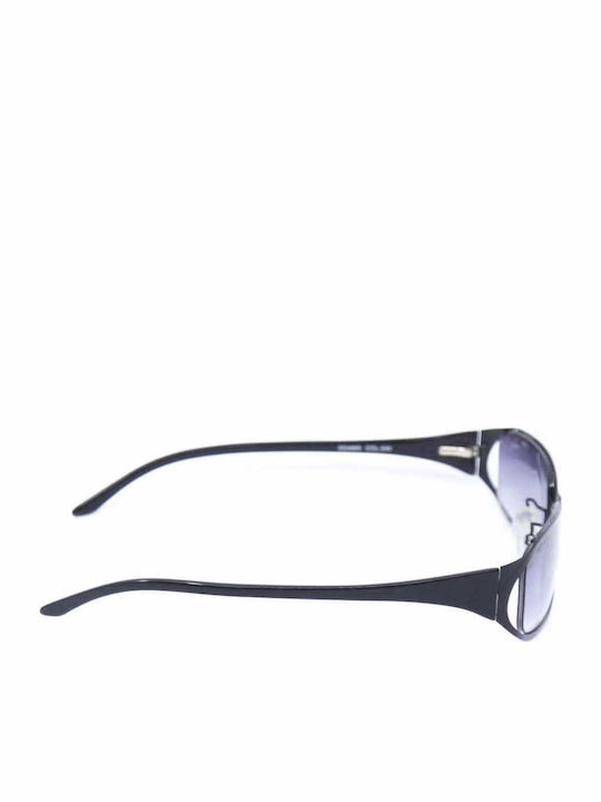 Sting Unisex Sunglasses with Black Metal Frame and Gray Gradient Lens 4665 530