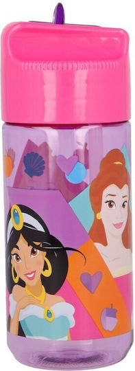 Stor Disney Princess Kinderflasche Disney Prinzessin Kunststoff Lila 430ml