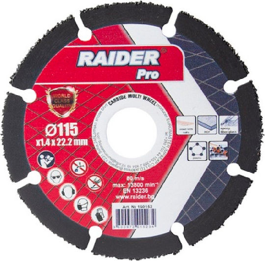 Raider Schneidscheibe Metall 115mm