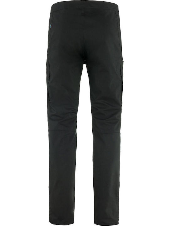 Fjallraven Men's Hiking Long Trousers Black