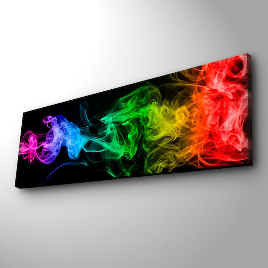 Πίνακας σε Καμβά με LED Φωτισμό 90x90 cm