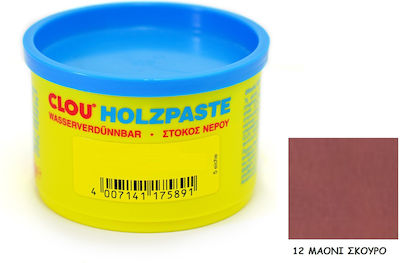 Clou Wood Putty Water Dark Mahogany 250ml