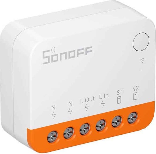 Sonoff MiniR4 Extreme Smart Intermediate Switch Wi-Fi & Bluetooth in White Colour