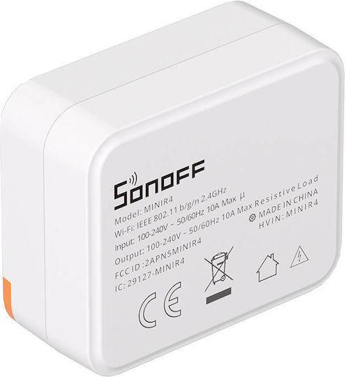 Sonoff MiniR4 Extreme Smart Intermediate Switch Wi-Fi & Bluetooth in White Colour