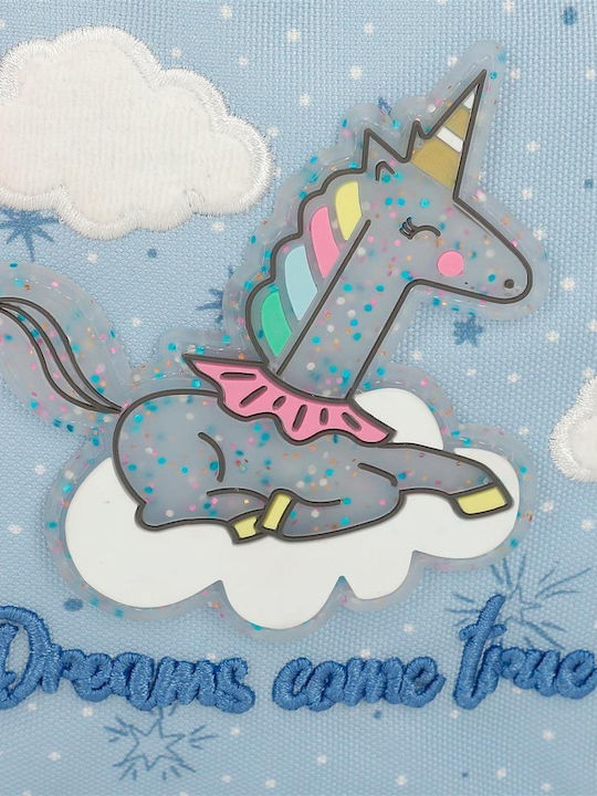 Enso Dreams Come True Ученическа Раница Основно Светлосиня 23 x 10 x 25см