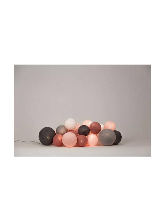 Cotton Ball Lights Гирлянди за външно осветление