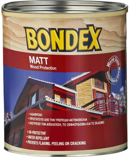 Bondex Wood Protection Βερνίκι Εμποτισμού Λευκό Ματ 750ml