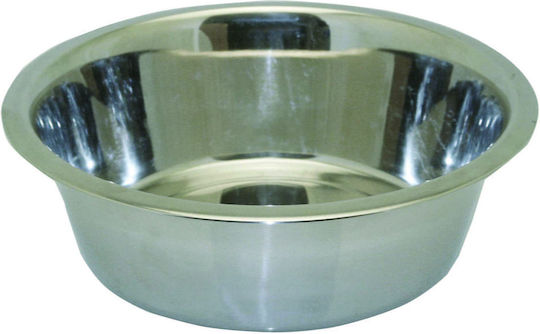 Happypet Edelstahl Schalen Futter & Wasser für Hund & Katze 200ml 11cm in Silber Farbe