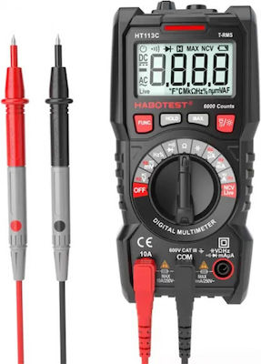 Habotest Digital Multimeter with Measurement AC / DC / Resistor HT113C