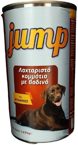 Jump Wet Food Dogs in Cans with Calf 1250gr