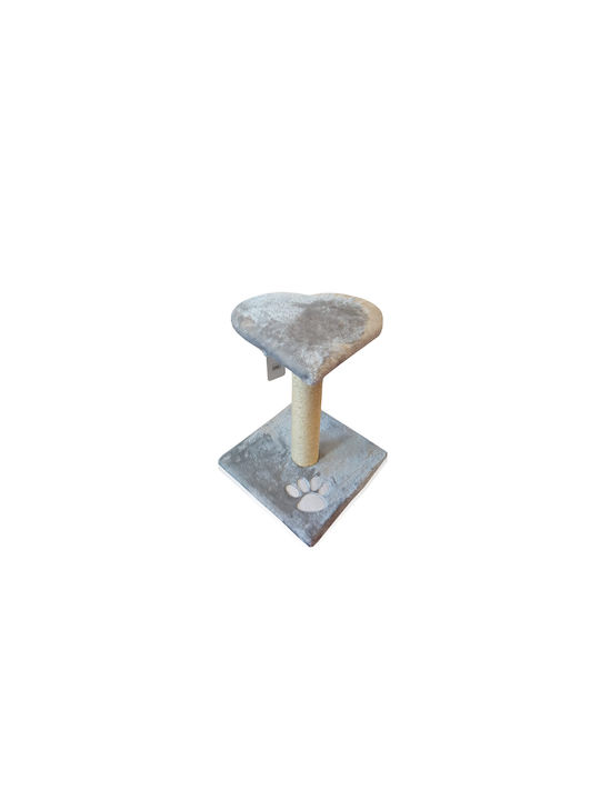 Pet Interest Charm Cat Tree Ονυχοδρόμιο Γατόδεντρο σε Μπλε Χρώμα 33x33x43 εκ.