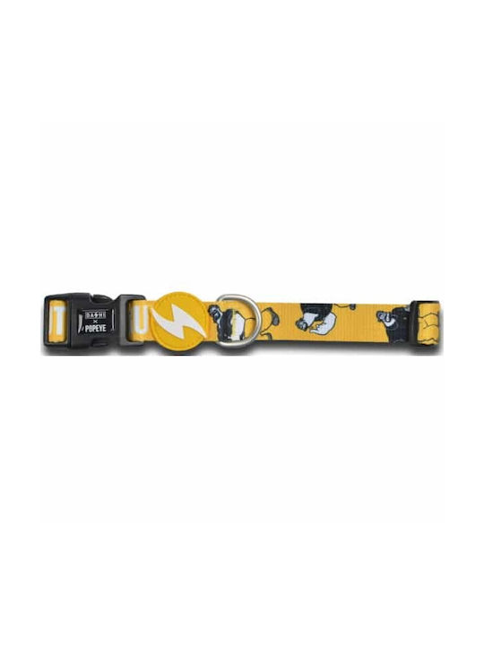 Dashi Brutus Dog Collar In Yellow Colour 35-54cm Medium