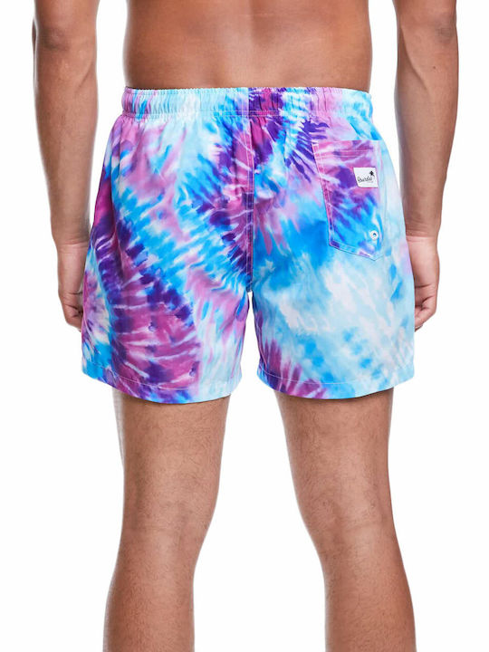 Boardies Tie Dye Men's Swimwear Shorts Multicolour with Patterns