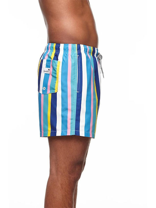 Boardies Ανδρικό Μαγιό Σορτς Πολύχρωμο με Ρίγες