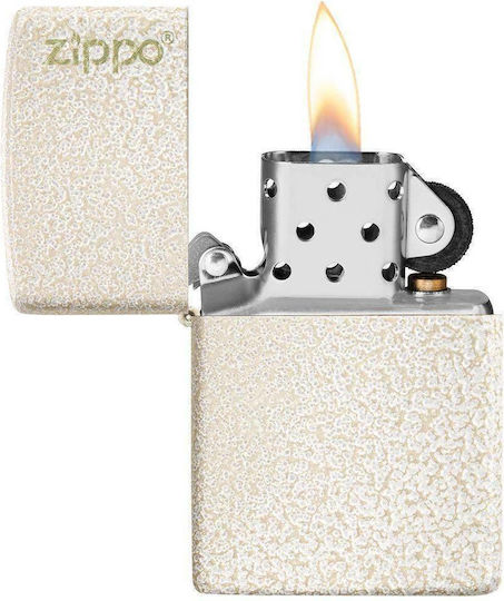 Zippo Classic Logo Αντιανεμικός Αναπτήρας Φλόγας Mercury Glass