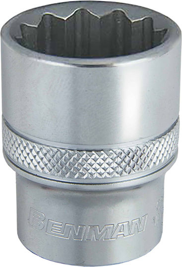 Benman Căpăcel Multident cu Patrat de Prindere 1/2" Diametru 17mm 1buc