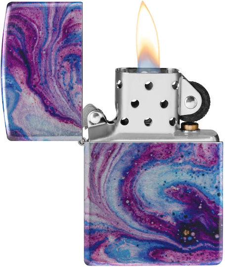 Zippo Universe Astro Αντιανεμικός Αναπτήρας Φλόγας Πολύχρωμος