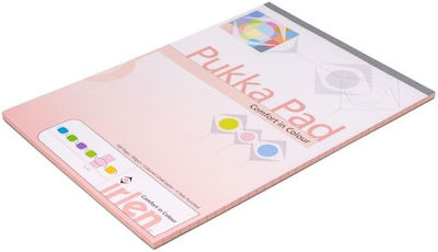 Pukka Notebook Block 100 Sheets A4 Ruled Pink