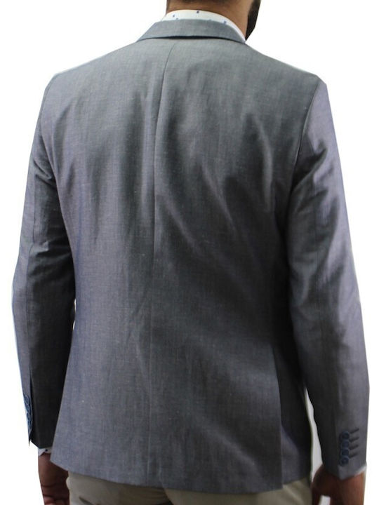 Dors Men's Summer Suit Jacket Gray