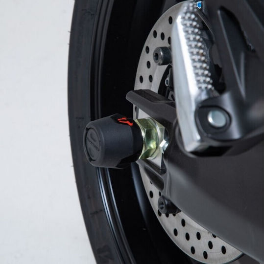 SW-Motech Rear Wheel Motorcycle Protective Sliders STP.06.176.11000/B