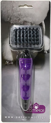 Pet Camelot Medium Dog Brush for Hair Cleaning