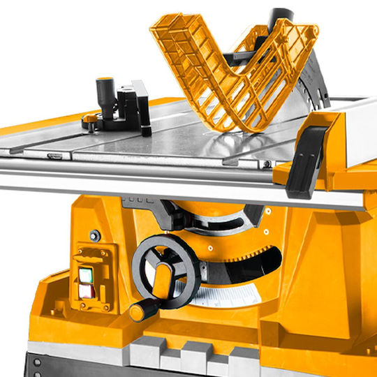 Ingco Bench Saw 2600W, Cutting Disc Diameter 254mm & Cutting Speed 4800rpm TS26005