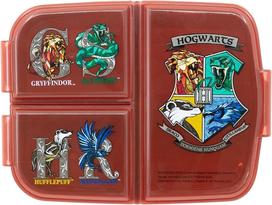 Stor Plastic Kids' Food Container Harry Potter Orange