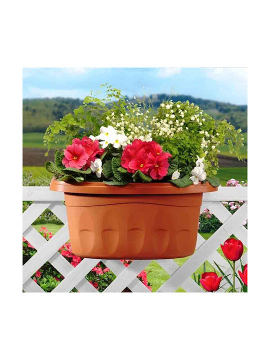 Bama Planter Box Hanging 50x18.5cm in Brown Color 30235