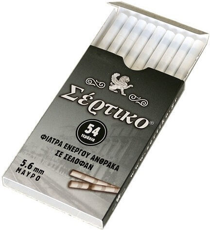 Sertiko Filtertips Aktivkohle 5.6mm 54x20Stk