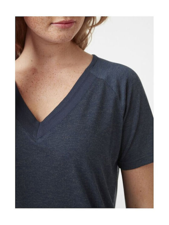 Siren Γυναικείο Αθλητικό T-shirt Γκρι