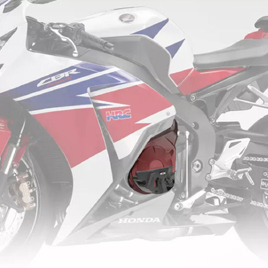 Honda Motorrad-Motorschutzabdeckung Schwarz