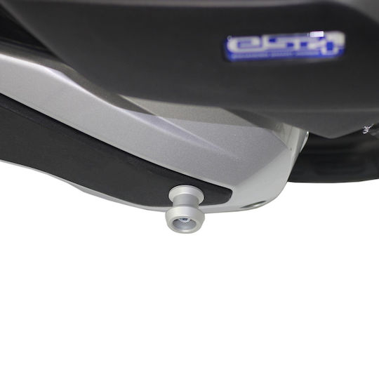 GP Kompozit Motorcycle Swingarm Protectors Honda PCX 125 Silver