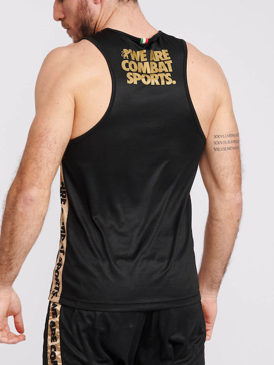Leone 1947 Sleeveless Shirt AB228 for Boxing Black