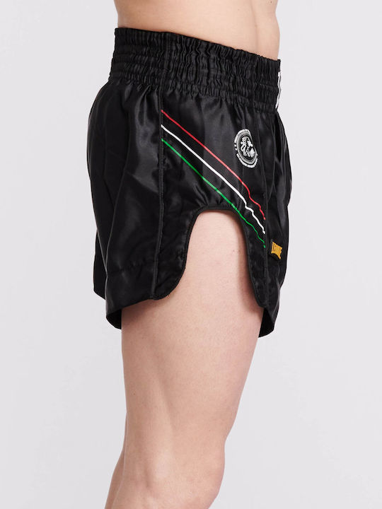 Leone 1947 Flag Men's Kick/Thai Boxing Shorts Black
