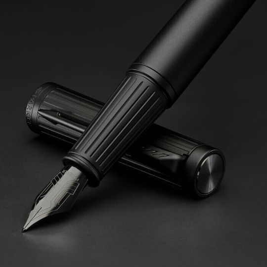 Parker Ingenuity Core Fountain Pen Fine Black Brass with Black Ink