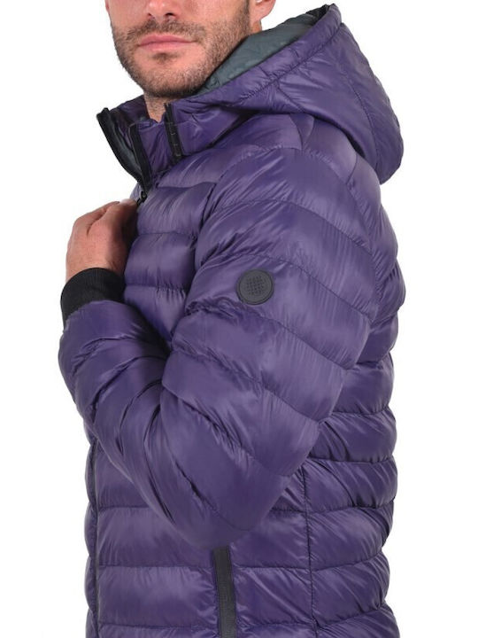 Winter Jacke Puffer Wasserdicht und Winddicht Blau