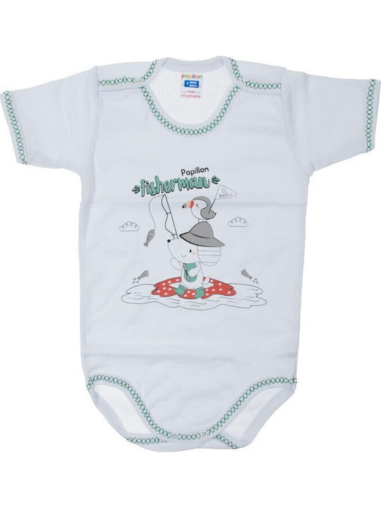 Papillon Kids Mâneca scurta Verde 2buc