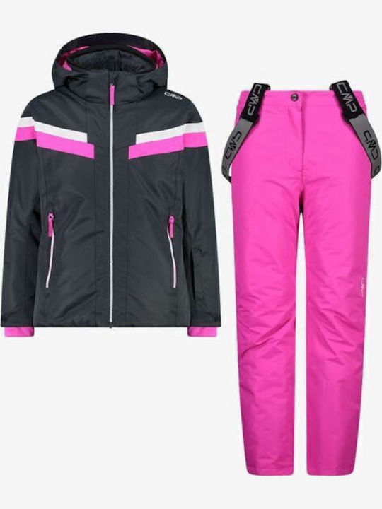 CMP 32W0065-U911 Kids Trousers and Jacket Set Ski & Snowboard Multicolour